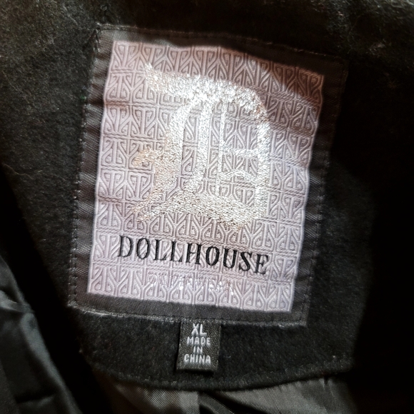 Dollehouse Black hooded Jacket - Picture 3 of 5